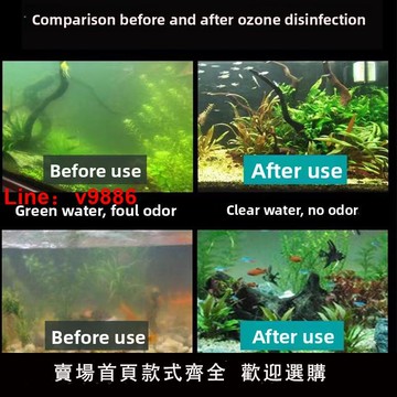 【台灣公司 可開發票】2000mg多功能水族魚缸消毒殺菌活氧凈化水質異味果蔬肉臭氧解毒機
