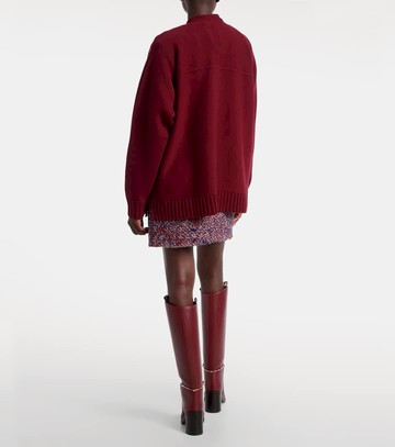 Gucci Horsebit wool and cashmere cardigan