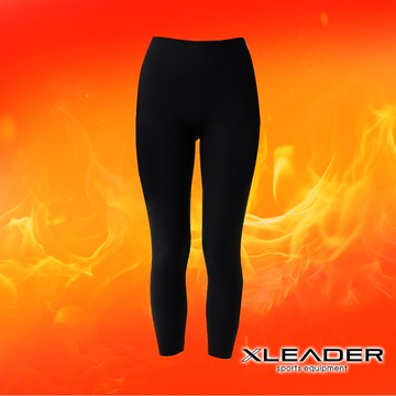 【Leader X】台灣製  鋅石墨烯顯瘦九分褲 九分褲襪 單雙組