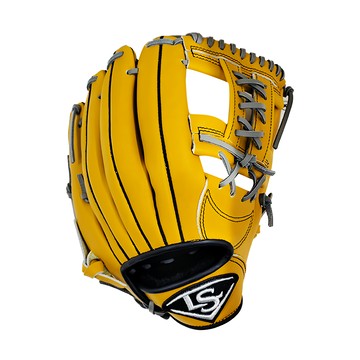LOUISVILLE Slugger 經典系列2.0 棒壘手套 工字  硬式天然皮革  ONE SIZE  1個  600g  黃色