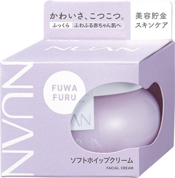 Kracie NUAN（紐安）柔軟泡沫乳霜 白茶香味 80g