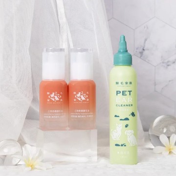 三效奇蹟護毛油 (蟲蟲掰掰+柔順護色+免沖洗)-兩罐送萌耳液