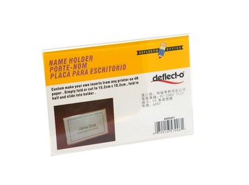 迪多Deflect-oL型標示架(橫式)-4"*6" #6800501