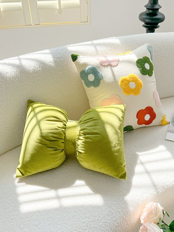 優樂悅~ins網紅款小花全棉抱枕抱枕套客廳沙發靠墊樣板間靠枕套