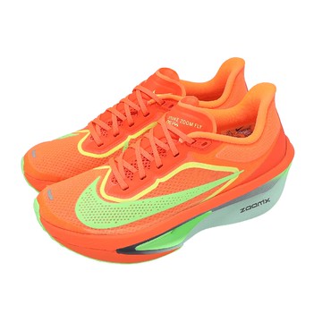 競速跑鞋 Wmns Zoom Fly 6 女鞋 橘 綠 輕量 回彈 碳板 慢跑鞋 FN8455-601