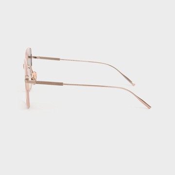 拼接蝴蝶框墨鏡