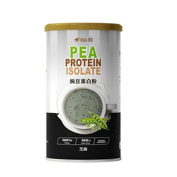 【NASA BIO】豌豆蛋白粉 芝麻 500g/罐  高蛋白 高吸收 鈣 蛋白質 植物蛋白 全素 點數回饋 運動 健身
