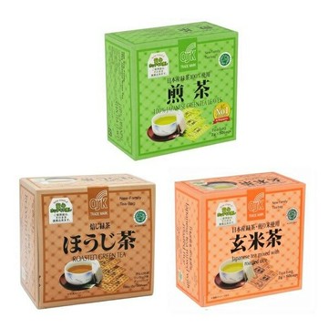 【江戶物語】(短效特價) OSK 小谷穀粉 50袋入 茶包 焙茶/煎茶/玄米茶 盒裝 綠茶 業務用 沖泡茶 日本原裝進口