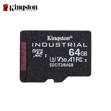 【Kingston】INDUSTRIAL 64G micro SDXC U3 V30 A1 工業用 高耐用 記憶卡 讀取速度:100MB/s