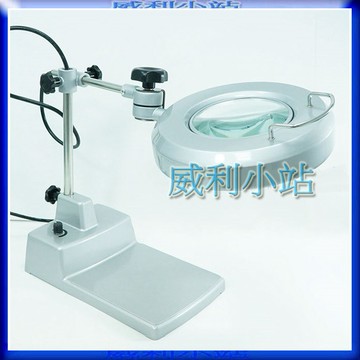 【威利小站】章魚牌 Octopus 206.730  LED 檯燈工作放大鏡 5倍 100V-240V