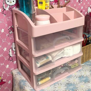 桌面收納盒 抽屜收納櫃 文具收納 兒童收納 化妝品收納 學生收納 S2KX