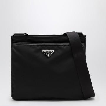 Black Re-Nylon messenger bag