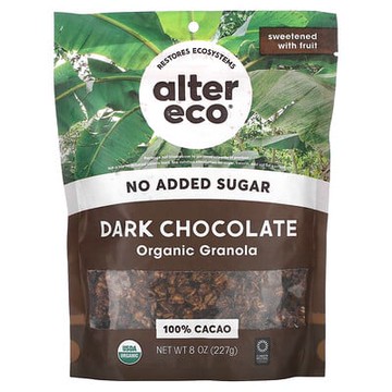 Alter Eco, 有機格蘭諾拉麥片，黑巧克力味，8 盎司（227 克）