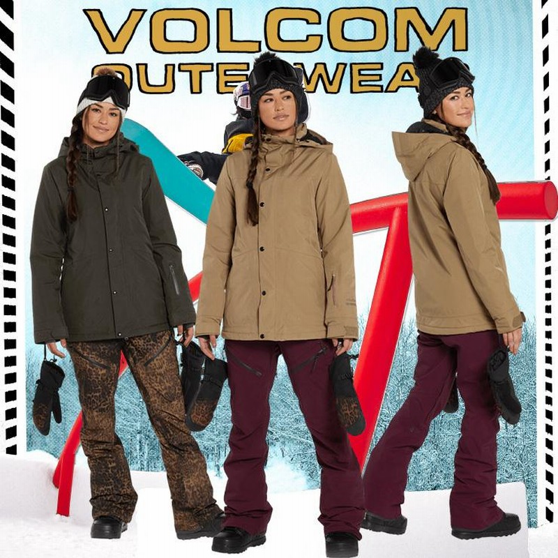VOLCOM ボルコム スノボウェア レディース 正規品 21-22 VOLCOM