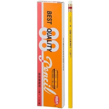 利百代 皮頭黃桿鉛筆88-HB(12入)