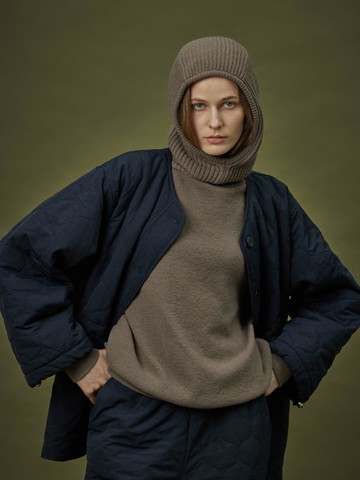 HOODIE KNIT_etoffe (women)