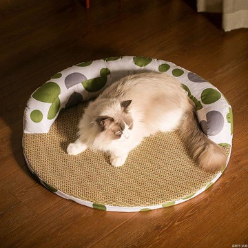 夏季貓咪降溫神器睡覺用睡墊寵物夏天降溫冰墊四季通用貓墊子狗窩