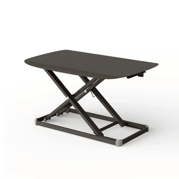 【海夫健康生活館】Backbone Floating Desk 特殊設計緩衝升降 漂浮桌(Dark 褐色)