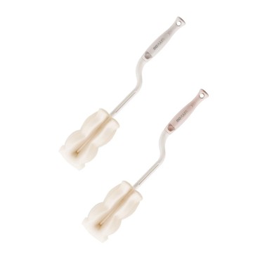 韓國 MOYUUM 360度旋轉奶瓶海綿刷(2色可選)