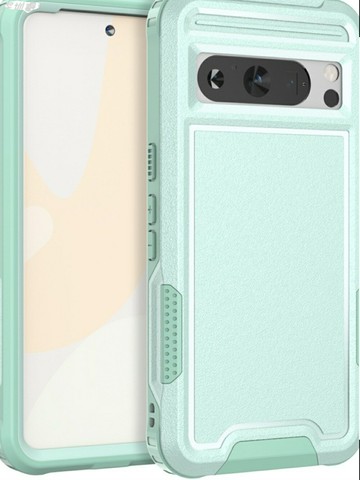 免運·谷歌Google Pixel8Pro純色機器人雙面防摔手機殼磨砂硅膠TPU保護套