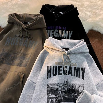 冬天男裝 美式帽t hoodie 帽踢 美式復古 衛衣 重磅帽t 連帽 情侶帽踢 帽t 美式上衣 長袖上衣 大尺碼上衣
