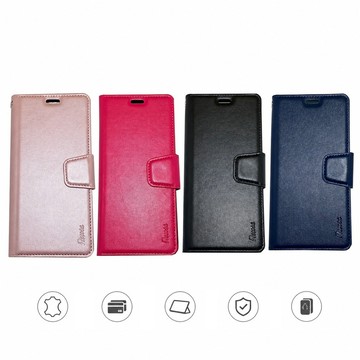 【小仿羊皮】適用 iPhone 18 17 16 15 14 13 12 全系列 真皮磁扣皮套 手機套 保護套