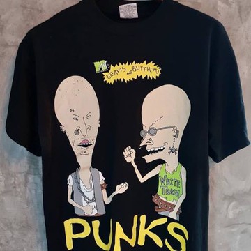 Beavis and Butt-head癟四與大頭蛋歐美卡通動漫男女潮流短袖T恤