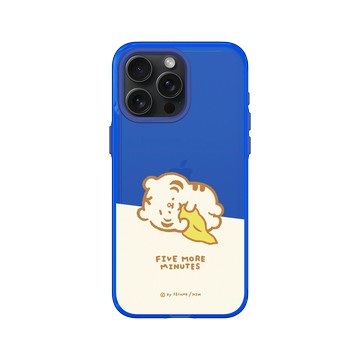 iPhone 15 Pro Max Clear 激光藍 - XIAO LAO FU 小勞撫 - 再睡五分鐘