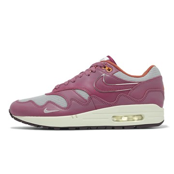 Nike x Patta Air Max 1/P 男鞋 酒紅 銀灰 休閒鞋 聯名 氣墊 DO9549-001