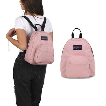 Jansport 後背包 Half Pint 女款 玫瑰粉 可調背帶 雙肩包 背包 小包 包包 JS00TDH67N8