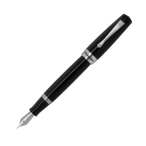 モンテグラッパ Montegrappa ELMO エルモ 02 BLACK ジェットブラック 万年筆 即日 名入れ可 送料無料