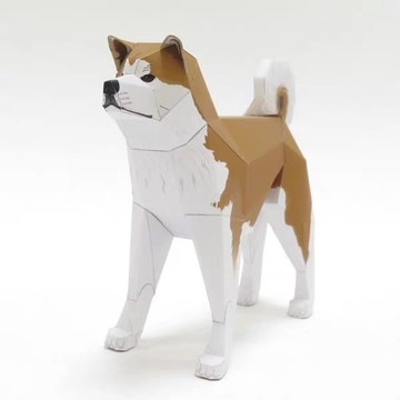 【🌸免運｜當日出貨✈️隔日到🌸】紙紮寵物 秋田犬（化給親人與寵物皆可用）寵物金紙 紙紮狗 紙紮屋 元寶 庫錢 蓮花