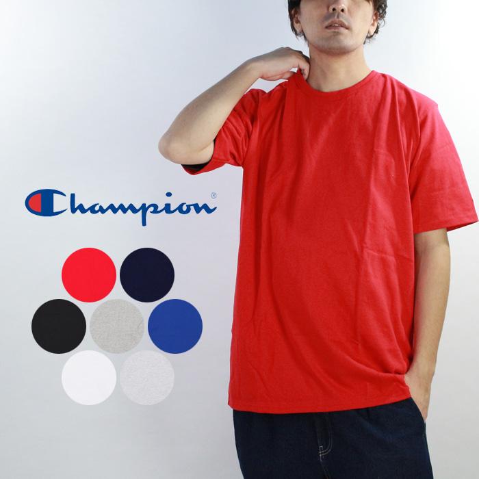 チャンピオン Tシャツ Champion Heritage Tee CT1919 Black Grey Navy