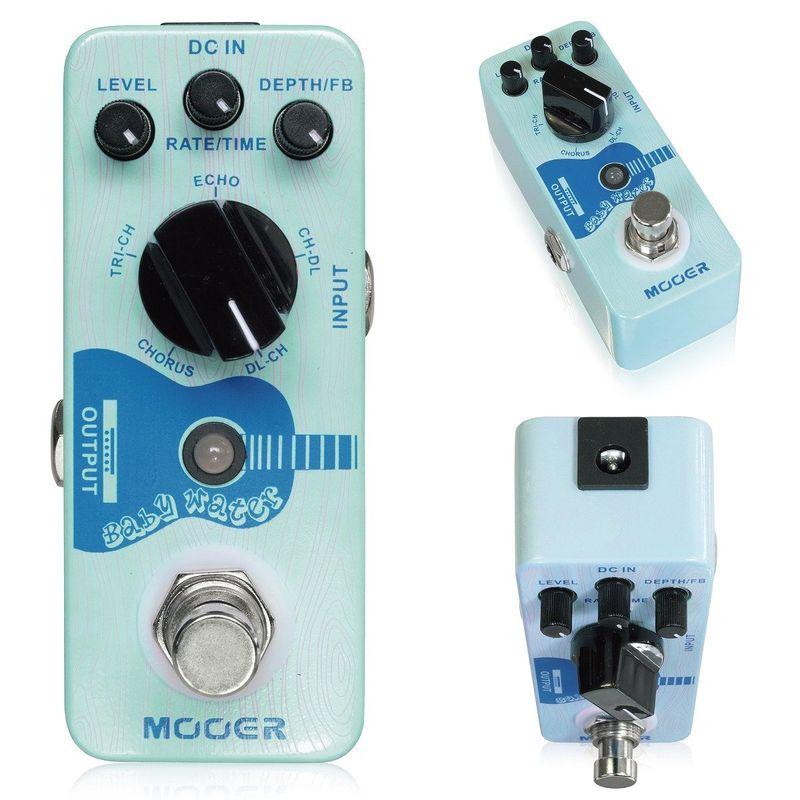 ギターエフェクター Mooer Baby Water アコースティック用コーラス ディレイ