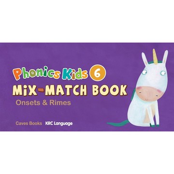 敦煌-建宏 Phonics Kids Mix-Match Book 6 (英語拼讀翻翻書學生用) 2800000010713 <建宏書局>