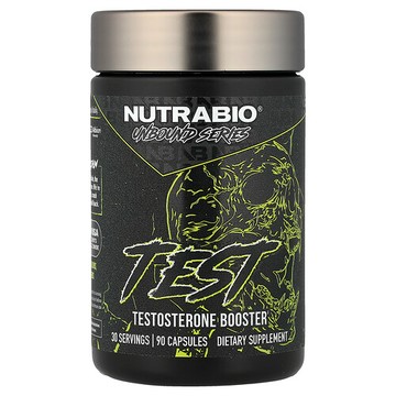 NutraBio, 睾酮，睾酮助推器，90 粒膠囊