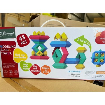 KiKimmy百變積木益智玩具組48pcs#丹丹悅生活
