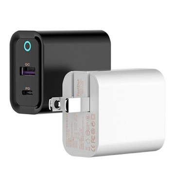 強強滾生活 Seehot雙口PD快速充電器4.25W