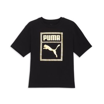 PUMA 彪馬 基本系列ESS Metallic圖樣短袖T恤(M) 男 短袖上衣 68927101