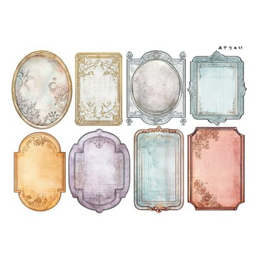 【9 月新品】20-147-0053 裁切紙 幻想復古浪漫喫茶