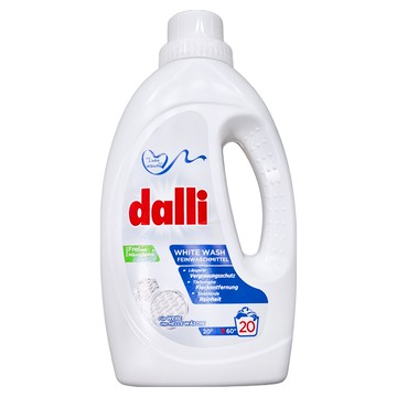 dalli 達麗 洗衣精 白色衣物 WHITE WASH 20杯  1.1L  1瓶