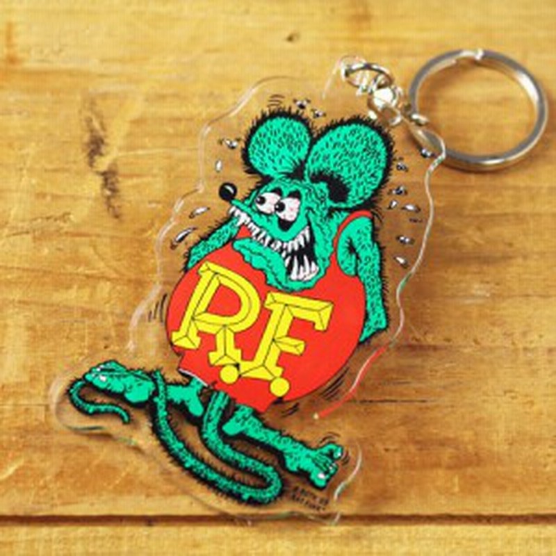 ラットフィンク キーホルダー おしゃれ キャラクター アメリカ プラスチック Ratfink Kh Rkf049gr Mon 通販 Lineポイント最大1 0 Get Lineショッピング