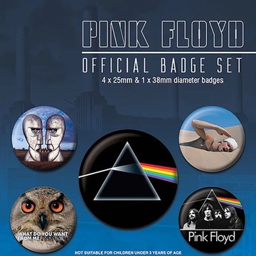 【平克佛洛伊德】主題徽章組/Pink Floyd