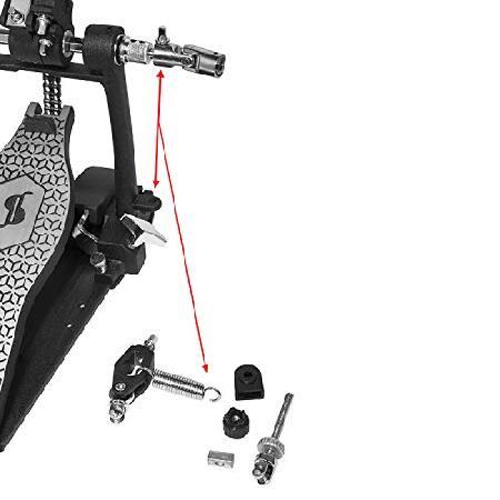 Double bass drum pedal, series