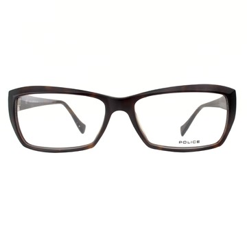 【POLICE】商務最愛經典款光學眼鏡(琥珀 POV1774-0738)