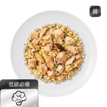 【飲控必備】迷迭香烤雞花椰菜米(277大卡)