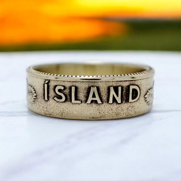 冰島戒指 男款, 復古冰島戒指, 冰島戒指, 來自冰島的戒指