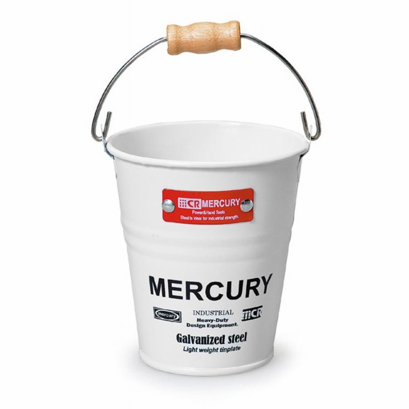 ホワイト マーキュリー バケツ 通販 ブリキバケツ 雑貨 おしゃれ Mercury ミニバケツ ブリキ スチール ガーデニング 花壇 植木鉢 鉢植 通販 Lineポイント最大0 5 Get Lineショッピング