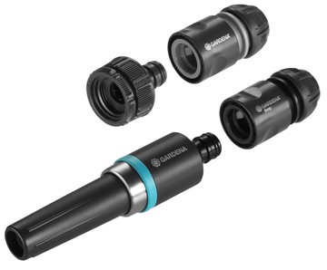 【GARDENA 景觀園藝】 EcoLine便利噴槍接頭組 13mm 18900
