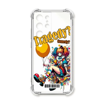 S系列(其他) 殼 TRON 三星 S21 Ultra 普普風小丑系列  載具 四角防摔殼 手機殼